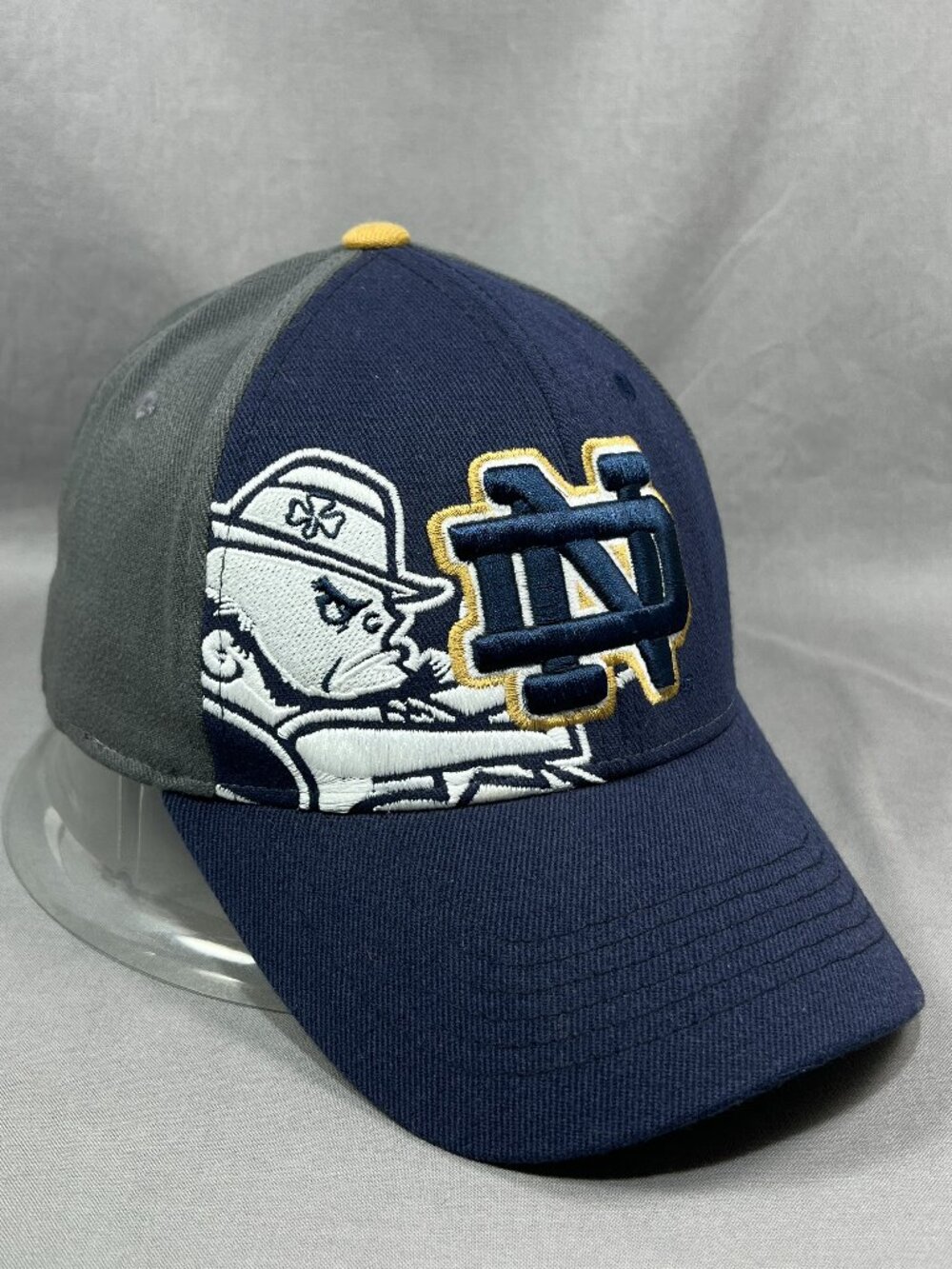 Notre Dame Top Of The World TOW Hat One Fit OSFA Navy Fighting Irish Sample Cap